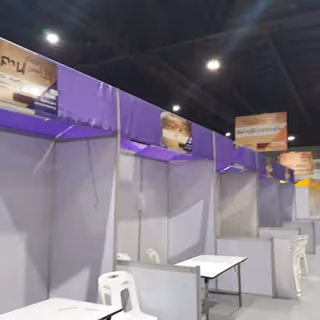 ผลงานบูธพาร์ทิชั่น หจก.ทูบี เรนทอล - 5