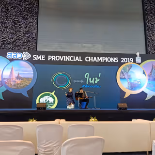 ผลงานบอร์ดนิทรรศการ หจก.ทูบี เรนทอล - 4